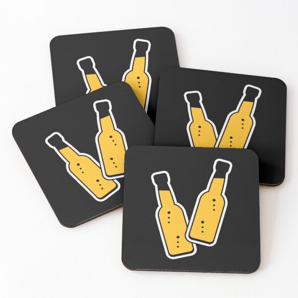 Item preview, 2 Toasting Bottles (Beer / Lemonade / Soft Drink / NEG 2C) designed and sold by MrFaulbaum.