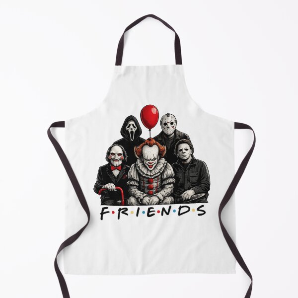 Item preview, Horror Friends Parody Shirt, Retro Slasher Mashup Graphic Tee designed and sold by GhostDawgs.