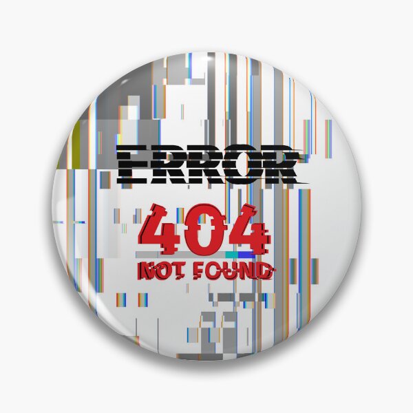 Item preview, Glitchy Error 404 designed and sold by Digitaload.