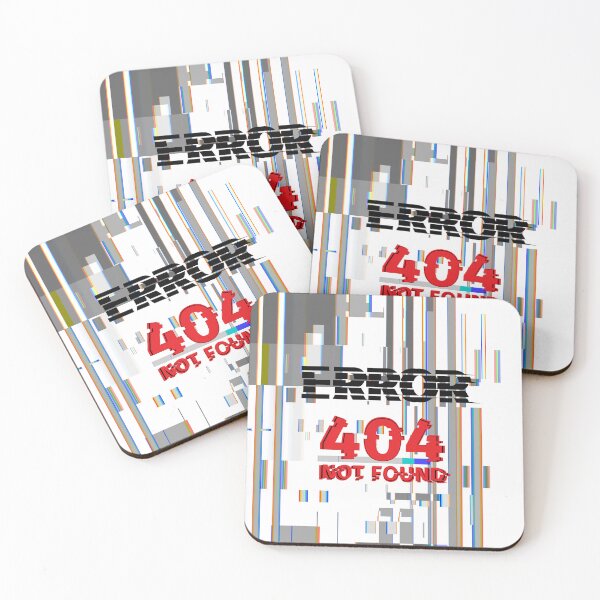 Item preview, Glitchy Error 404 designed and sold by Digitaload.