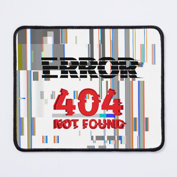 Item preview, Glitchy Error 404 designed and sold by Digitaload.