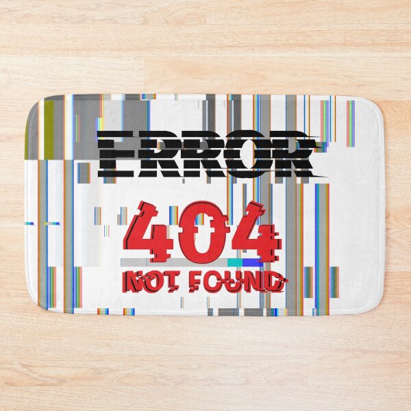 Item preview, Glitchy Error 404 designed and sold by Digitaload.