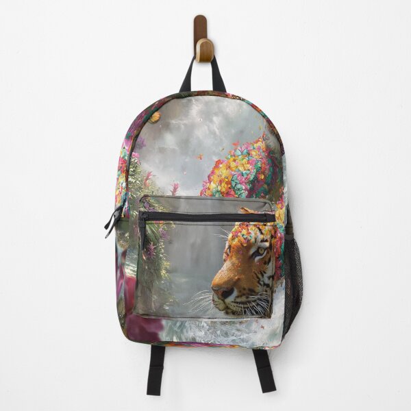 Artikelvorschau, Floral Tiger von Waterfall Fantasy entworfen und verkauft von Visual Foundry.