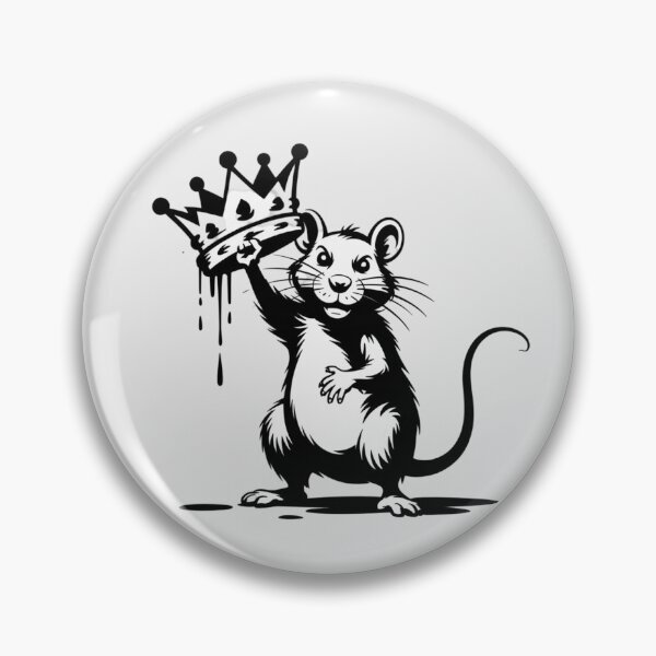 Item preview, Banksy Rat  designed and sold by 123ks.
