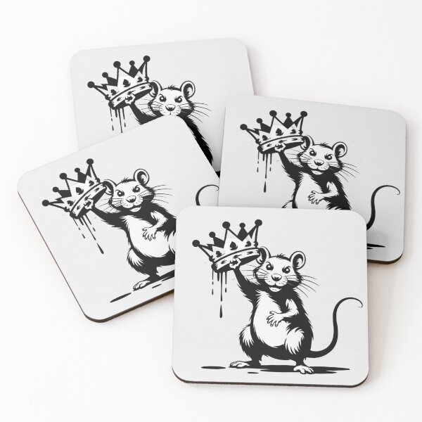 Item preview, Banksy Rat  designed and sold by 123ks.
