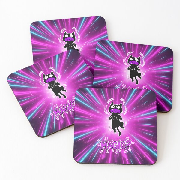 Item preview, Magic? Screaming Black Cat Cartoon designed and sold by Taridesign.