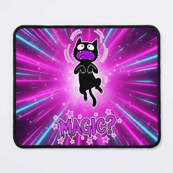 Item preview, Magic? Screaming Black Cat Cartoon designed and sold by Taridesign.