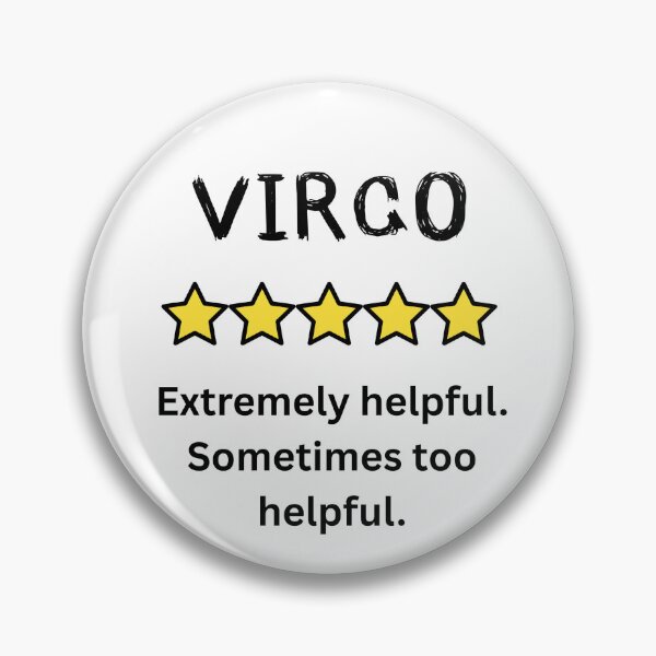 Item preview, Funny Virgo Rating with Symbol & Quote - Gratitude Longitude designed and sold by GratitudeLongitude.