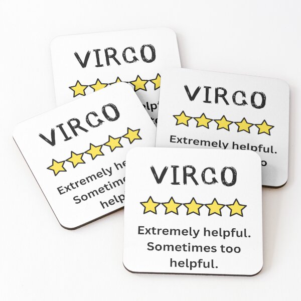 Item preview, Funny Virgo Rating with Symbol & Quote - Gratitude Longitude designed and sold by GratitudeLongitude.