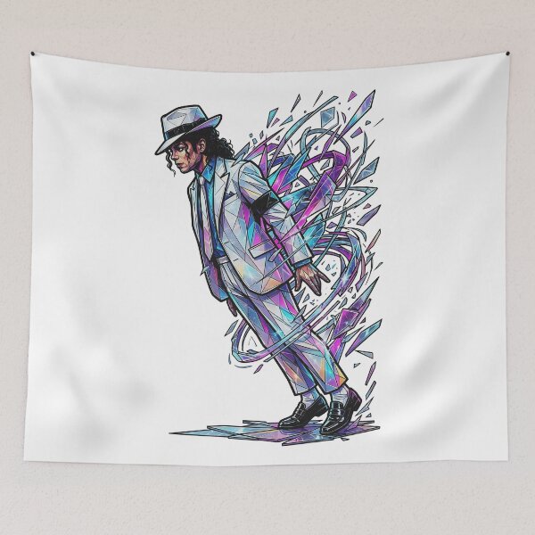 Item preview, Smooth Criminal Gravity Defying Glass - Fan Art designed and sold by Dhenin Studio.