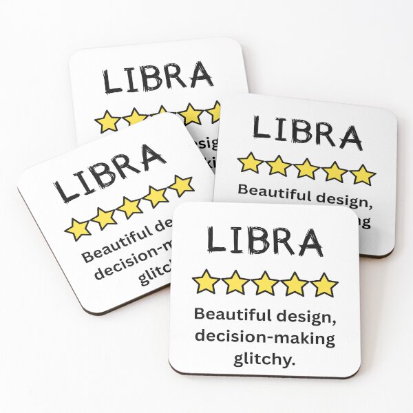 Item preview, Funny Libra Rating with Symbol & Quote - Gratitude Longitude designed and sold by GratitudeLongitude.