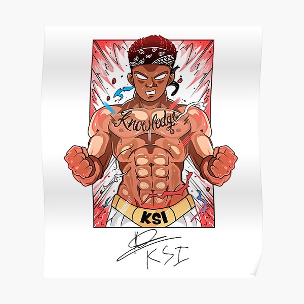 Youtuber Posters Redbubble - ksi is so world known that even roblox has his hair for sale ksi