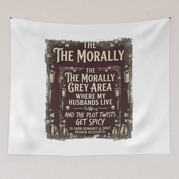 Item preview, Morally Grey Husbands & Spicy Plots | Dark Romance Booktok Aesthetic designed and sold by Wear Sculpt.