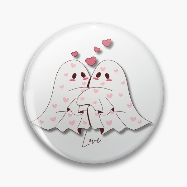 Item preview, Cute Ghost Couple Love Art designed and sold by Cutethings3.