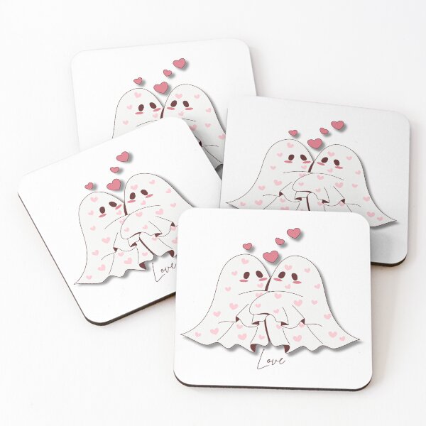 Item preview, Cute Ghost Couple Love Art designed and sold by Cutethings3.