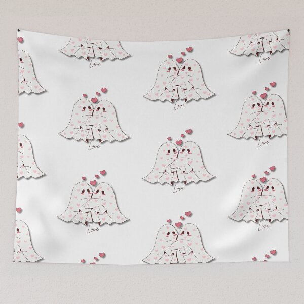 Item preview, Cute Ghost Couple Love Art designed and sold by Cutethings3.