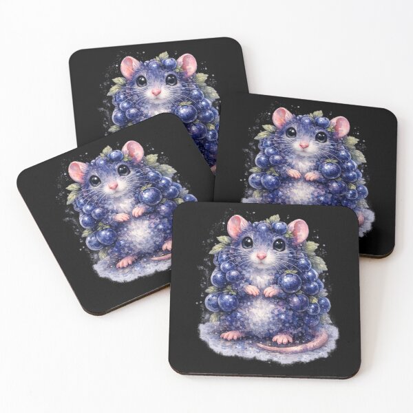 Item preview, Blueberry Rat The Magicial Animal designed and sold by MiraAmiStudio.