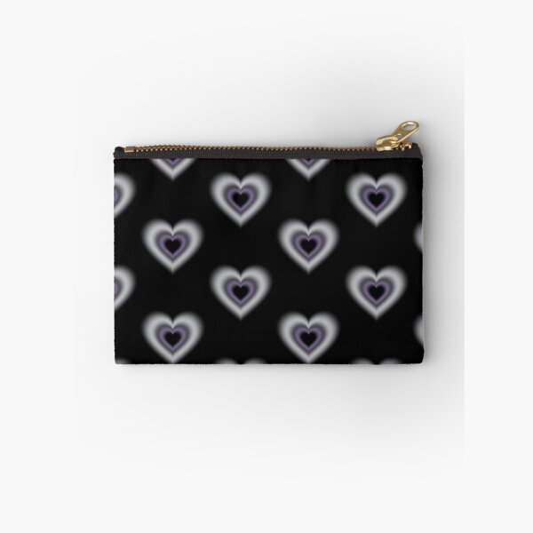 Item preview, Velvet static themed blurry hearts designed and sold by serenebookworm.