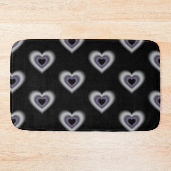 Item preview, Velvet static themed blurry hearts designed and sold by serenebookworm.