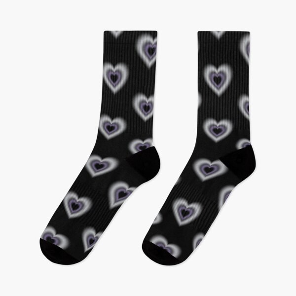 Item preview, Velvet static themed blurry hearts designed and sold by serenebookworm.