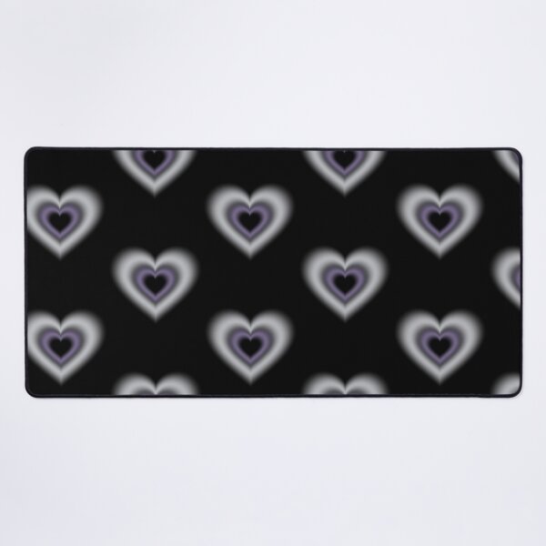 Item preview, Velvet static themed blurry hearts designed and sold by serenebookworm.