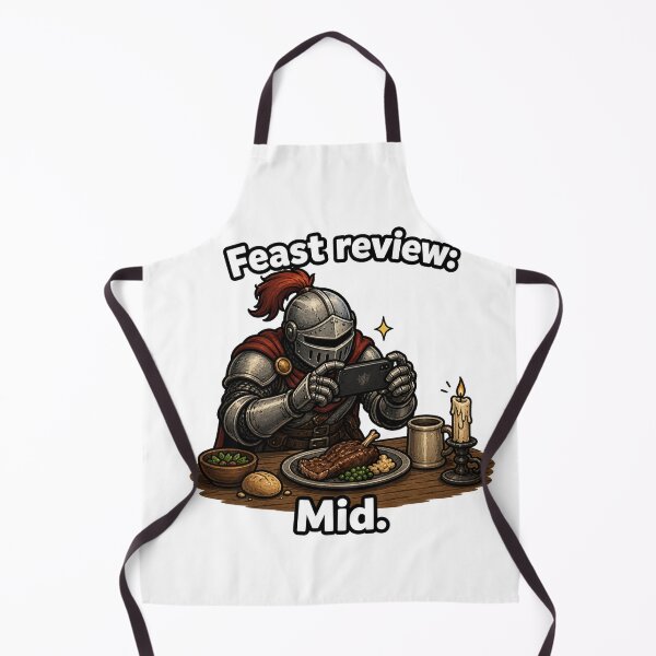 Item preview, Funny Medieval Feast Review Mid designed and sold by MonkiFlipp.