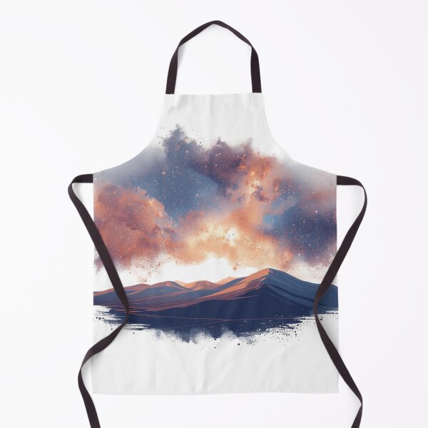 Item preview, Nebula Horizon with Dissolving Hills into Cosmic Dust designed and sold by catcurio.