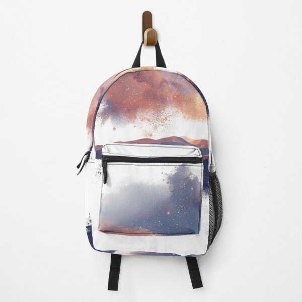 Item preview, Nebula Horizon with Dissolving Hills into Cosmic Dust designed and sold by catcurio.