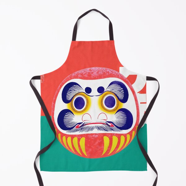 Item preview, Japanese Daruma Doll - Japandi Ukiyo e Painting designed and sold by KJNihonDesigner.