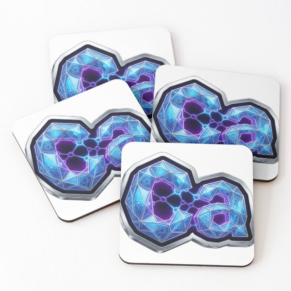 Item preview, Calcium Ca Atomic Element Crystal Science Gym Sticker designed and sold by JeevanStickers.