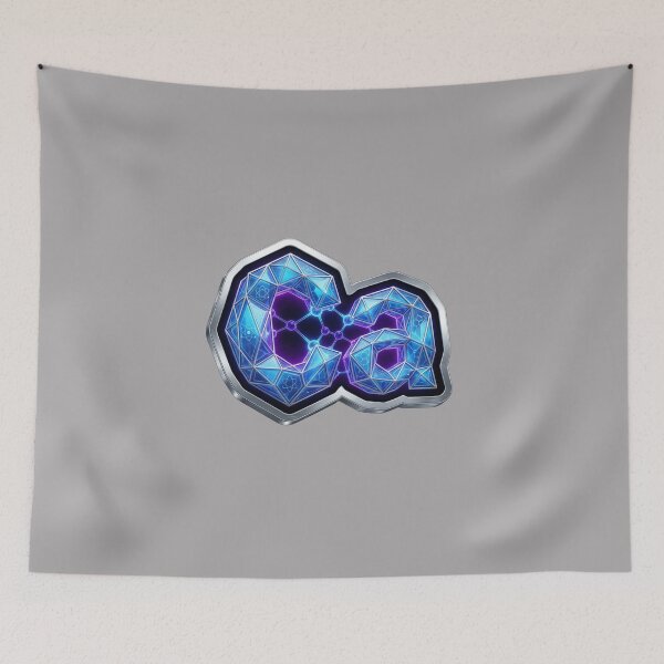 Item preview, Calcium Ca Atomic Element Crystal Science Gym Sticker designed and sold by JeevanStickers.