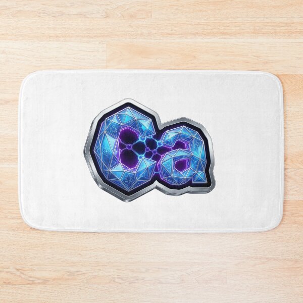 Item preview, Calcium Ca Atomic Element Crystal Science Gym Sticker designed and sold by JeevanStickers.