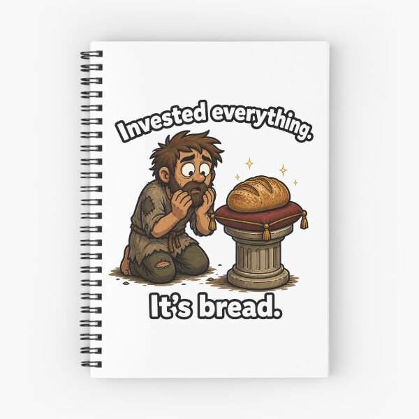 Item preview, Funny Medieval Bread Investment Meme designed and sold by MonkiFlipp.