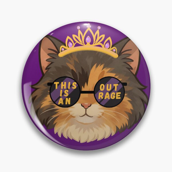 Item preview, “This Is An Outrage” Princess Donut Tee | DCC Fan Art designed and sold by RollForDesignCo.