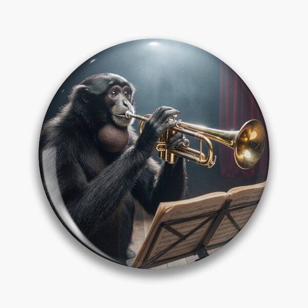 Item preview, Siamang Trumpeter Plays a Chops-Buster  designed and sold by Tridentulus.