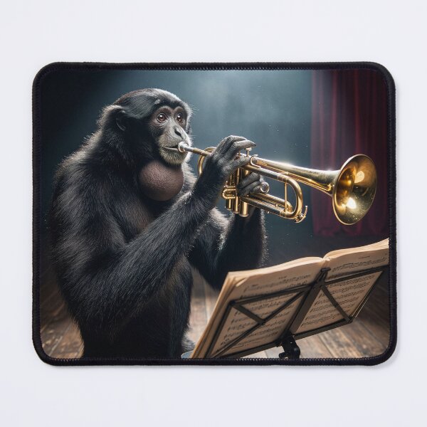 Item preview, Siamang Trumpeter Plays a Chops-Buster designed and sold by Tridentulus.
