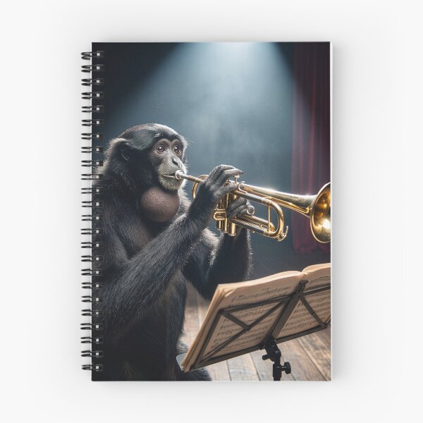 Item preview, Siamang Trumpeter Plays a Chops-Buster  designed and sold by Tridentulus.