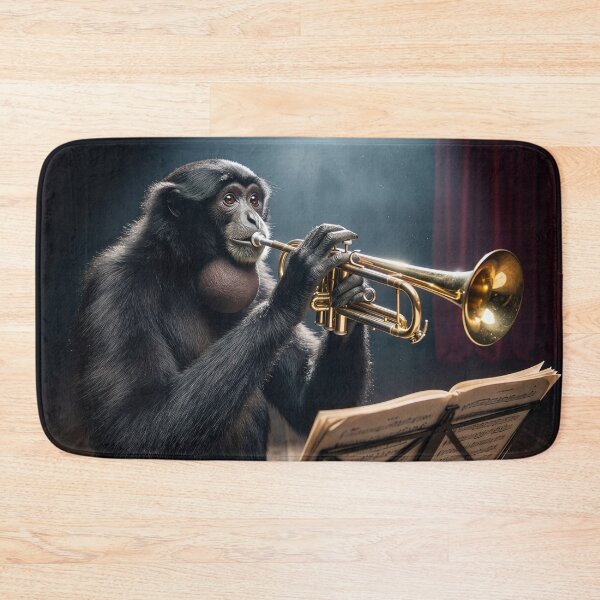 Item preview, Siamang Trumpeter Plays a Chops-Buster  designed and sold by Tridentulus.
