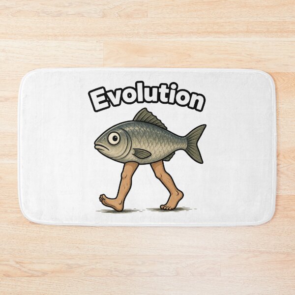 Item preview, Funny Evolution Fish Legs Meme designed and sold by MonkiFlipp.
