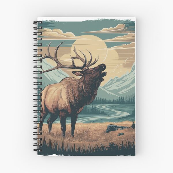 Item preview,  a massive bull elk bugling with head extended forward and slightly upward designed and sold by 123ks.