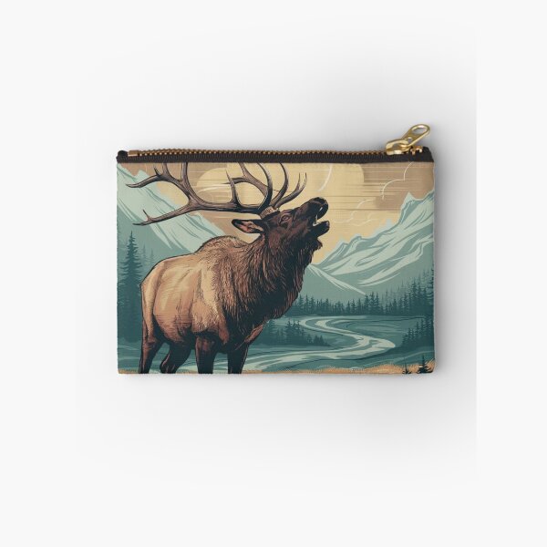 Item preview,  a massive bull elk bugling with head extended forward and slightly upward designed and sold by 123ks.