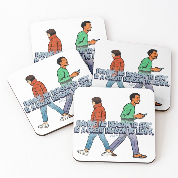 Item preview, Reason to Leave: Pop Art Urban Style - Moving On Quote designed and sold by re2m.