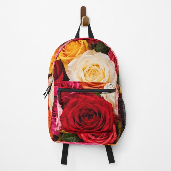Item preview, Colourful Rose Floral Botanical Pattern Artwork designed and sold by ArtComixHaven.