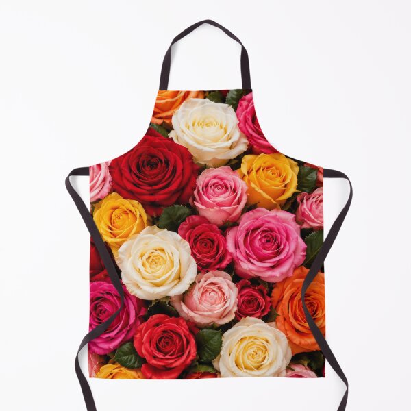 Item preview, Colourful Rose Floral Botanical Pattern Artwork designed and sold by ArtComixHaven.