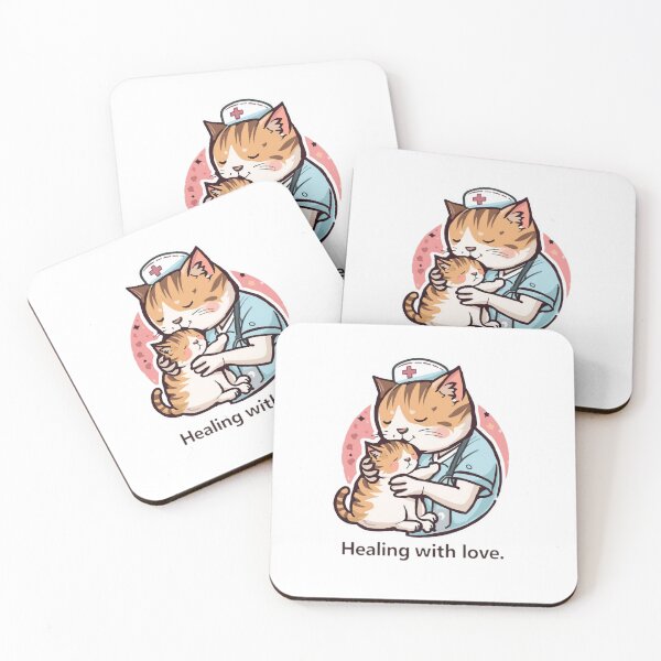 Item preview, Healing With Love Cat Nurse designed and sold by Sky-bully.