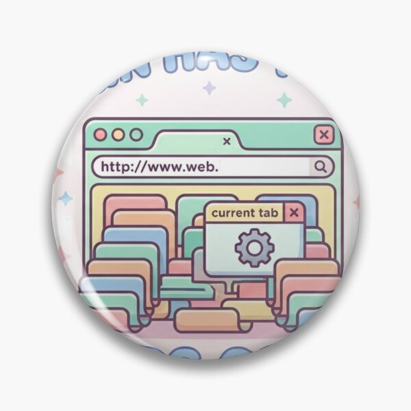 Item preview, Too Many Tabs Open – Relatable Work Humor designed and sold by Dada-arts.