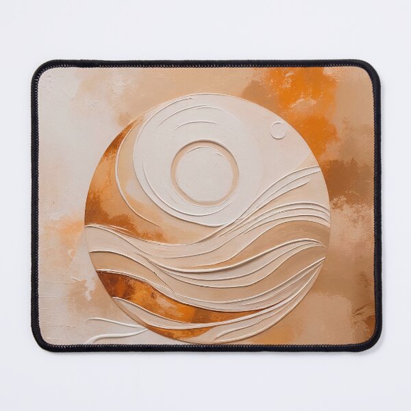 Item preview, Abstract spiral designs in beige. designed and sold by paulrommer.