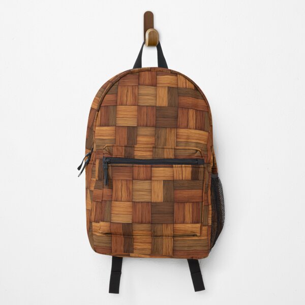 Item preview, Faux Wood Grain Parquet Pattern Rustic Look designed and sold by NicolasGlowArt.