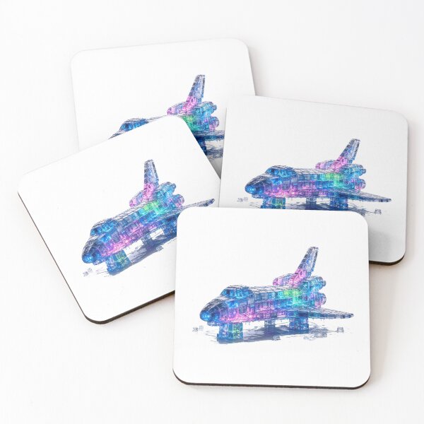 Item preview, A Space Shuttle Made of Ice Cubes designed and sold by puzzell.