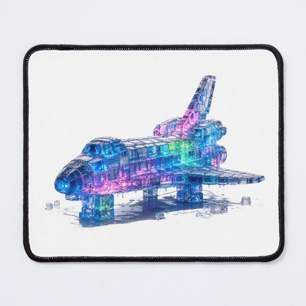 Item preview, A Space Shuttle Made of Ice Cubes designed and sold by puzzell.
